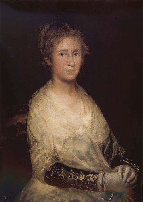 Francisco Goya Portrait of Josefa Bayeu Germany oil painting art